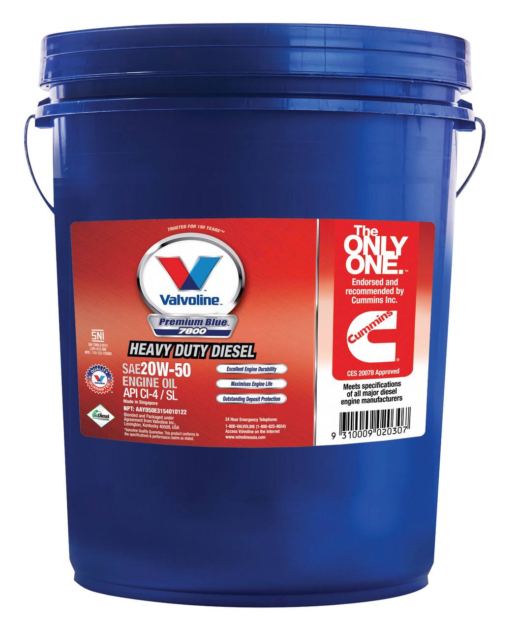 VALVOLINE PREMIUM BLUE 7800 CI-4